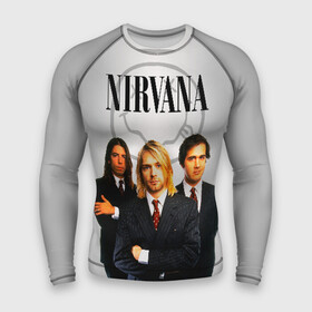 Мужской рашгард 3D с принтом Nirvana ,  |  | Тематика изображения на принте: 90 | alternative | crimson | david grohl | foo fighters | grunge | kurt cobain | music | nirvana | rip | rock | smile | гранж | группа | девяностые | курт кобейн | музыка | нирвана | рок