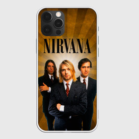 Чехол для iPhone 12 Pro Max с принтом Nirvana , Силикон |  | Тематика изображения на принте: 90 | alternative | crimson | david grohl | foo fighters | grunge | kurt cobain | music | nirvana | rip | rock | smile | гранж | группа | девяностые | курт кобейн | музыка | нирвана | рок