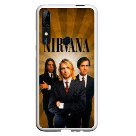 Чехол для Honor P Smart Z с принтом Nirvana , Силикон | Область печати: задняя сторона чехла, без боковых панелей | 90 | alternative | crimson | david grohl | foo fighters | grunge | kurt cobain | music | nirvana | rip | rock | smile | гранж | группа | девяностые | курт кобейн | музыка | нирвана | рок