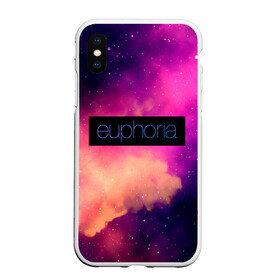 Чехол для iPhone XS Max матовый с принтом сериал Euphoria , Силикон | Область печати: задняя сторона чехла, без боковых панелей | zendaya | зендея | ру беннетт | сериал euphoria | эйфория