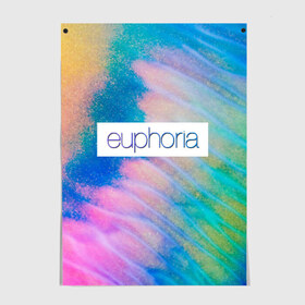 Постер с принтом сериал Euphoria , 100% бумага
 | бумага, плотность 150 мг. Матовая, но за счет высокого коэффициента гладкости имеет небольшой блеск и дает на свету блики, но в отличии от глянцевой бумаги не покрыта лаком | zendaya | зендея | ру беннетт | сериал euphoria | эйфория