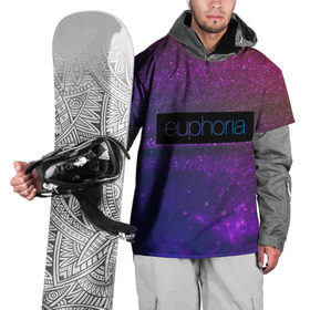 Накидка на куртку 3D с принтом сериал Euphoria , 100% полиэстер |  | zendaya | зендея | ру беннетт | сериал euphoria | эйфория