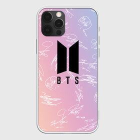 Чехол для iPhone 12 Pro Max с принтом BTS АВТОГРАФЫ , Силикон |  | bts | bts boy | bts love | k pop | love yourself | айдол | битиэс. | бтс | ким тэ хен | фанфик бтс | чон чонгук