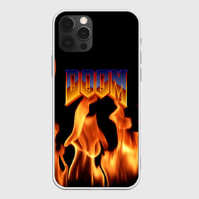 Чехол для iPhone 12 Pro Max с принтом DOOM , Силикон |  | doom | doom eternal | game | дум | игры