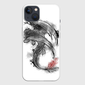 Чехол для iPhone 13 с принтом Беззубик ,  |  | dragon | how | to train | toothless | vikings | your | астрид | беззубик | викинги | всадник | гриммель | дневная | дракон | иккинг | как | ночная | олух | приручить | фурия | фэнтези