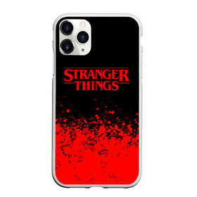 Чехол для iPhone 11 Pro Max матовый с принтом STRANGER THINGS , Силикон |  | 11 | stranger things | одди | одиннадцатая | очень странные дела | сериалы