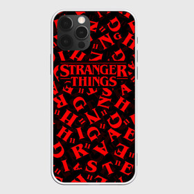 Чехол для iPhone 12 Pro Max с принтом STRANGER THINGS , Силикон |  | stranger things | очень странные дела