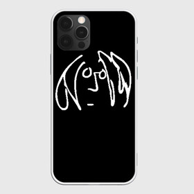 Чехол для iPhone 12 Pro с принтом Джон Леннон , силикон | область печати: задняя сторона чехла, без боковых панелей | the beatles | битлз | битлы | джон леннон