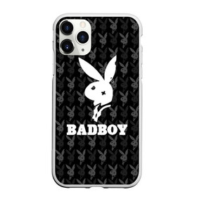 Чехол для iPhone 11 Pro матовый с принтом Bad boy , Силикон |  | Тематика изображения на принте: bad boy | bite | bow tie | broken | cool | ear | fighter | logo | man | playboy | rabbit | sign | symbol | white | белый | битый | боец | галстук бабочка | знак | кролик | логотип | любовь | мальчик | мужчина | откушенное | прикольный | сим