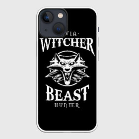 Чехол для iPhone 13 mini с принтом Best Hunter ,  |  | wild hunt | witcher | ведьмак | геральд | геральт | дикая охота