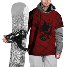 Накидка на куртку 3D с принтом SAMURAI , 100% полиэстер |  | Тематика изображения на принте: cyberpunk | cyberpunk 2077 | samurai | киберпанк 2077