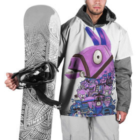 Накидка на куртку 3D с принтом Fortnite Lama , 100% полиэстер |  | Тематика изображения на принте: fortnite | game | lama | игры | лама | фортнайт