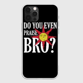 Чехол для iPhone 12 Pro Max с принтом Bro , Силикон |  | dark souls 3 | дарк соулс | темные души