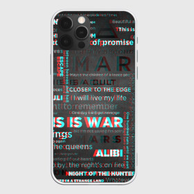 Чехол для iPhone 12 Pro Max с принтом 30 SECONDS TO MARS , Силикон |  | 30 seconds to mars | 30 секунд до марса | jared leto | thirty seconds to mars | джаред лето