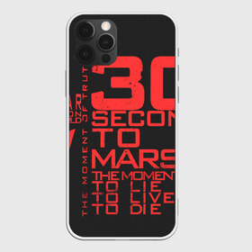 Чехол для iPhone 12 Pro Max с принтом 30 SECONDS TO MARS , Силикон |  | 30 seconds to mars | 30 секунд до марса | jared leto | thirty seconds to mars | джаред лето