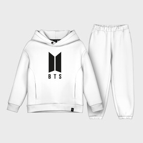 Детский костюм хлопок Oversize с принтом BTS (+ на спине) ,  |  | army | bts | jhope | jimin | jin | jungkook | k pop | kpop | mon | monster | suga | v | wings | бтс