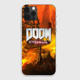 Чехол для iPhone 12 Pro Max с принтом DOOM ETERNAL , Силикон |  | doom | doom eternal | game | дум