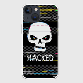 Чехол для iPhone 13 mini с принтом Hacked ,  |  | hacker | hacknet | взлом | виртуальность | кибер | киберпанк | программист | хакер