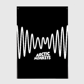 Постер с принтом ARCTIC MONKEYS , 100% бумага
 | бумага, плотность 150 мг. Матовая, но за счет высокого коэффициента гладкости имеет небольшой блеск и дает на свету блики, но в отличии от глянцевой бумаги не покрыта лаком | arctic monkeys | арктик манкис | арктические мартышки