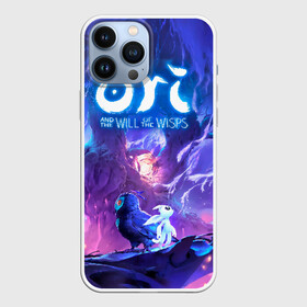 Чехол для iPhone 13 Pro Max с принтом Ori   And The Will Of The Wisp ,  |  | microsoft studios | moon studios | ori | ori and the blind forest | unity | лес | луна | нибела | ночной лес | ночь | ори | платформер | сова