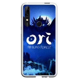 Чехол для Honor P Smart Z с принтом Ori and the Blind Forest , Силикон | Область печати: задняя сторона чехла, без боковых панелей | ori | ori and the blind forest | ori forest | видеоигра | ори | платформер