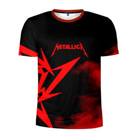 Мужская футболка 3D спортивная с принтом Metallica , 100% полиэстер с улучшенными характеристиками | приталенный силуэт, круглая горловина, широкие плечи, сужается к линии бедра | Тематика изображения на принте: metalica | metallica | группа | джеймс хэтфилд | кирк хэмметт | ларс ульрих | метал | металика | металлика | миталика | музыка | роберт трухильо | рок | трэш | трэшметал | хард | хеви