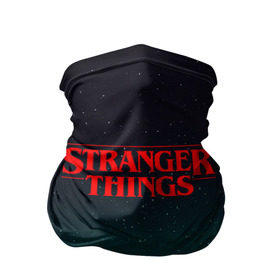 Бандана-труба 3D с принтом STRANGER THINGS , 100% полиэстер, ткань с особыми свойствами — Activecool | плотность 150‒180 г/м2; хорошо тянется, но сохраняет форму | stranger things | очень странные дела