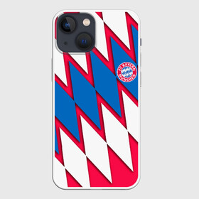 Чехол для iPhone 13 mini с принтом FC Bayern Munchen 2019 ,  |  | bayern | football | munchen | бавария | бундеслига | мюнхен | спорт | футбол | футбольный клуб