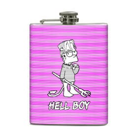 Фляга с принтом Lil Peep (Hell Boy) , металлический корпус | емкость 0,22 л, размер 125 х 94 мм. Виниловая наклейка запечатывается полностью | alone | boy | hell | hell boy | lil | lil peep | peep | rap | sad | лил пип | маленький пип | пип | реп | рэп