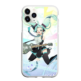 Чехол для iPhone 11 Pro матовый с принтом Hatsune Miku , Силикон |  | anime | character | geisha | hatsune miku | japan | kimono | manga | style | аниме | вокалоид | девушки | манга | мульт | оружие | сёдзё | сериал | хатсуне мику