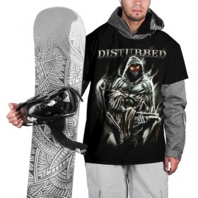 Накидка на куртку 3D с принтом Disturbed , 100% полиэстер |  | Тематика изображения на принте: disturbed | heavy metal | the guy | группы | метал | рок