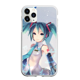 Чехол для iPhone 11 Pro матовый с принтом Мику Хацунэ , Силикон |  | anime | character | geisha | hatsune miku | japan | kimono | manga | style | аниме | вокалоид | девушки | манга | мульт | оружие | сёдзё | сериал | хатсуне мику