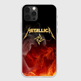 Чехол для iPhone 12 Pro Max с принтом METALLICA , Силикон |  | metallica | rock | джеймс хэтфилд | джейсон ньюстед | дэйв мастейн | кирк хэмметт | клифф бёртон | ларс ульрих | металлика | музыка | роберт трухильо | рок