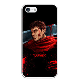 Чехол для iPhone 5/5S матовый с принтом BERSERK (4) , Силикон | Область печати: задняя сторона чехла, без боковых панелей | anime | berserk | manga | аниме | берсерк | манга