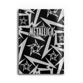 Обложка для автодокументов с принтом Metallica , натуральная кожа |  размер 19,9*13 см; внутри 4 больших “конверта” для документов и один маленький отдел — туда идеально встанут права | Тематика изображения на принте: metalica | metallica | группа | джеймс хэтфилд | кирк хэмметт | ларс ульрих | метал | металика | металлика | миталика | музыка | роберт трухильо | рок | трэш | трэшметал | хард | хеви