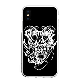 Чехол для iPhone XS Max матовый с принтом Ghostemane , Силикон | Область печати: задняя сторона чехла, без боковых панелей | мистика | музыка | оккультизм | эзотерика | эрик уитни