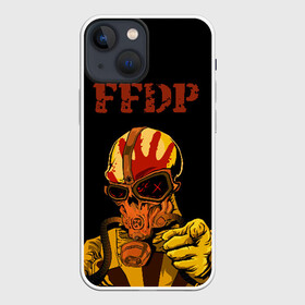 Чехол для iPhone 13 mini с принтом Five finger death punch ,  |  | ffdp | five finger death punch | music