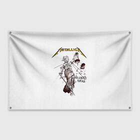 Флаг-баннер с принтом Metallica , 100% полиэстер | размер 67 х 109 см, плотность ткани — 95 г/м2; по краям флага есть четыре люверса для крепления | metalica | metallica | группа | джеймс хэтфилд | кирк хэмметт | ларс ульрих | метал | металика | металлика | миталика | музыка | роберт трухильо | рок | трэш | трэшметал | хард | хеви