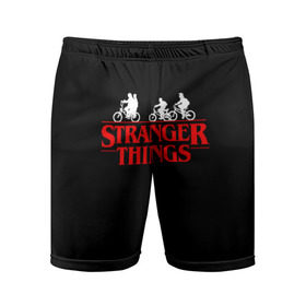 Мужские шорты 3D спортивные с принтом STRANGER THINGS ,  |  | stranger things | очень странные дела