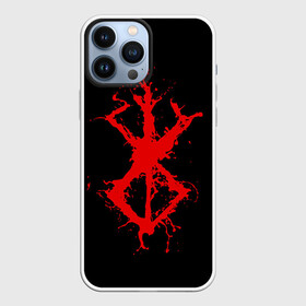 Чехол для iPhone 13 Pro Max с принтом BERSERK logo elements red ,  |  | anime | anime berserk | berserk | knight | manga | аниме | аниме берсерк | берсерк | манга | рыцарь
