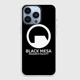 Чехол для iPhone 13 Pro с принтом BLACK MESA ,  |  | aperture laboratorie | black mesa | gordon freeman | half life | half life 3 | valve | блэк меса | вэлв | гордон фриман | халф лайф