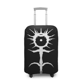 Чехол для чемодана 3D с принтом Ghostemane , 86% полиэфир, 14% спандекс | двустороннее нанесение принта, прорези для ручек и колес | ghostemane | ill biz | mercury | noise | young crowley | рэп | рэпер | эрик уитни