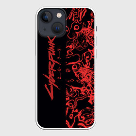 Чехол для iPhone 13 mini с принтом Cyberpunk 2077 ,  |  | Тематика изображения на принте: 2077 | cd | city | cyberpunk | e3 | keanu | netrunner | night | projekt | red | reeves | solo | techie | v | ви | киану ривз | киберпанк | найт | нетраннер | сити | соло | технарь