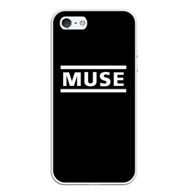 Чехол для iPhone 5/5S матовый с принтом MUSE , Силикон | Область печати: задняя сторона чехла, без боковых панелей | muse | мюс | мюсе