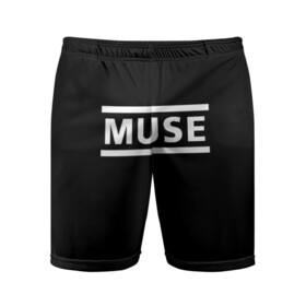 Мужские шорты спортивные с принтом MUSE ,  |  | muse | мюс | мюсе