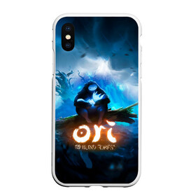 Чехол для iPhone XS Max матовый с принтом Ori - And The Will Of The Wisp , Силикон | Область печати: задняя сторона чехла, без боковых панелей | Тематика изображения на принте: microsoft studios | moon studios | ori | ori and the blind forest | unity | лес | луна | нибела | ночной лес | ночь | ори | платформер | сова