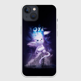 Чехол для iPhone 13 с принтом Ori   And The Will Of The Wisp ,  |  | microsoft studios | moon studios | ori | ori and the blind forest | unity | лес | луна | нибела | ночной лес | ночь | ори | платформер | сова