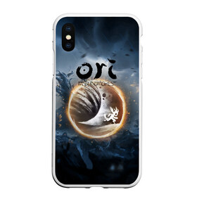 Чехол для iPhone XS Max матовый с принтом Ori - And The Will Of The Wisp , Силикон | Область печати: задняя сторона чехла, без боковых панелей | Тематика изображения на принте: microsoft studios | moon studios | ori | ori and the blind forest | unity | лес | луна | нибела | ночной лес | ночь | ори | платформер | сова