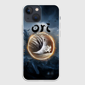 Чехол для iPhone 13 mini с принтом Ori   And The Will Of The Wisp ,  |  | microsoft studios | moon studios | ori | ori and the blind forest | unity | лес | луна | нибела | ночной лес | ночь | ори | платформер | сова