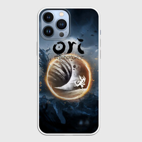 Чехол для iPhone 13 Pro Max с принтом Ori   And The Will Of The Wisp ,  |  | microsoft studios | moon studios | ori | ori and the blind forest | unity | лес | луна | нибела | ночной лес | ночь | ори | платформер | сова